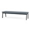 Lesro Newport 3 Seat Bench, 67 in W 21 in L 18.5 in H NP3001 - alternate 2